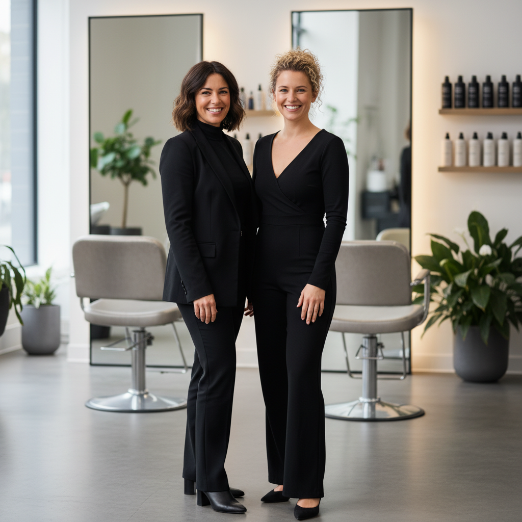 Klavdija Pečnik in Sanja Milisavić